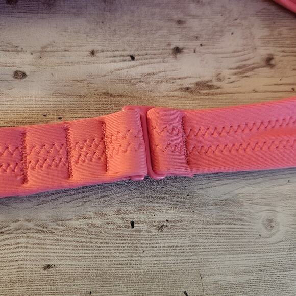 J. Crew Strappy Twist Bikini Top in Tea Rose Size 2X NWT - Picture 5 of 8